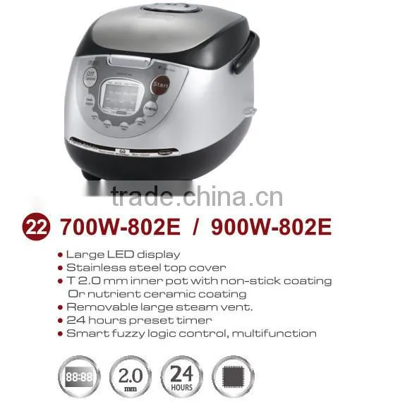 5L multi cooker with IMD control panel 24hrs preset time