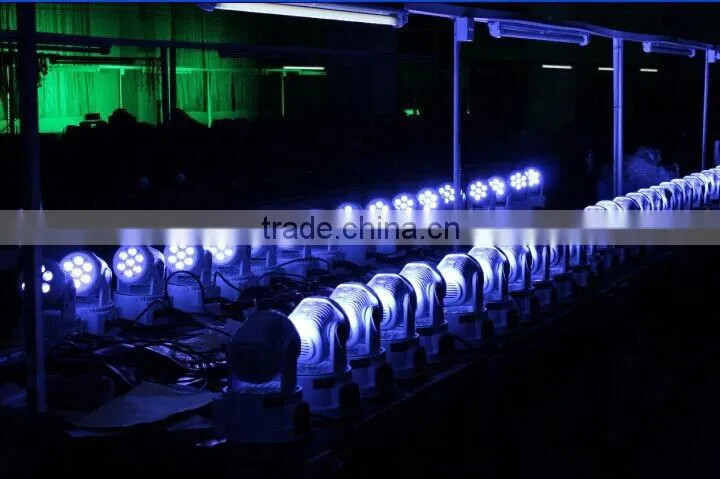 7*8w RGBW 4in1 LED Wash Light Mini Moving Head Light DMX512 Stage Light
