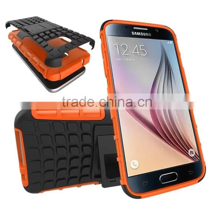 Hot Selling Hybrid Rugged Heavy Duty Armor Kickstand Case For Sumsung Galaxy S7