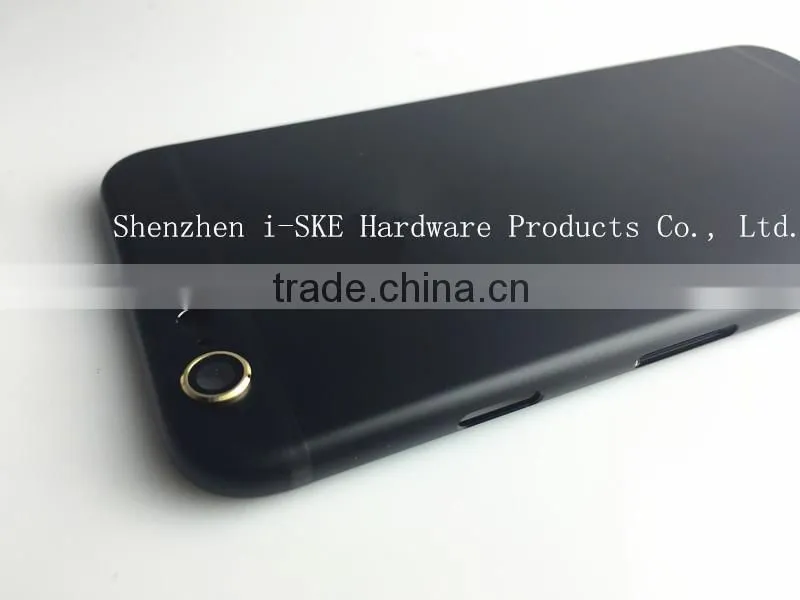 made in china colorful matte color for iphone 6 plus housing with gold buttons