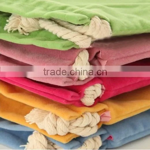 Promotion jute new design drawstring bags made in china