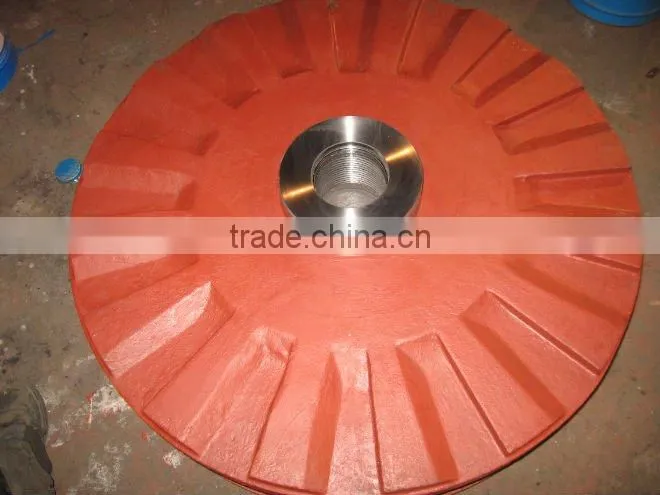 China High quality centrifugal mining solid slurry pump and OEM pump part
