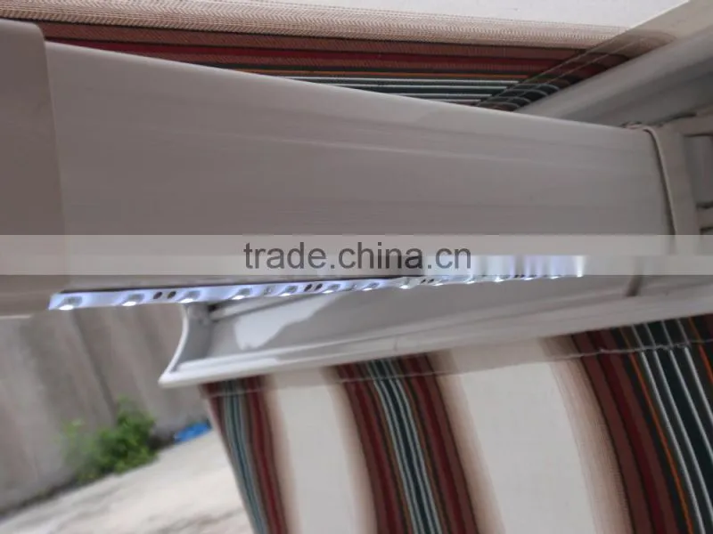 2015 TIAN YI classic residential retractable awning with LED light