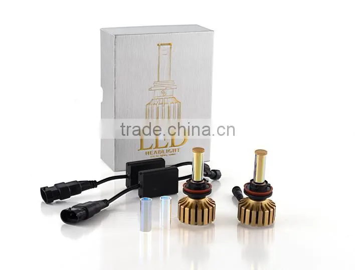 Hottest 30w 3000lm h11 Led Headlight , 2015 6000K Golden Car Headlight Led