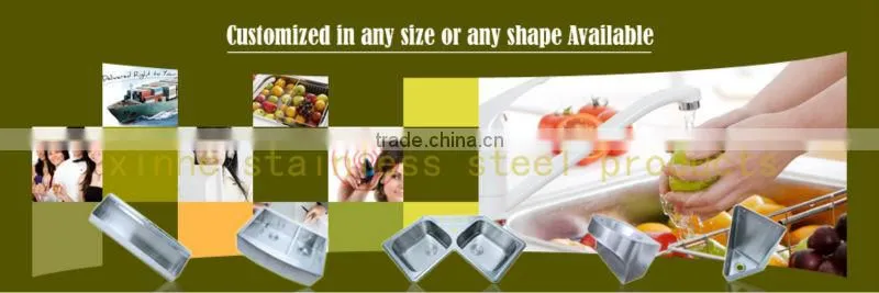 Wallmounted washbasin stainless steel bathroom sink