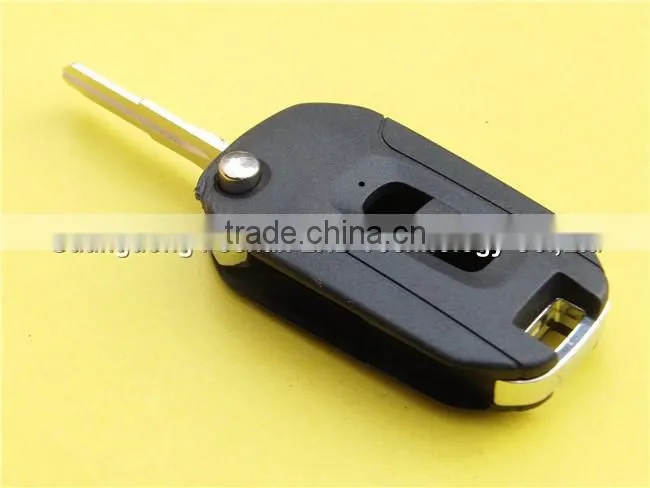 New remote keyless entry flip car key 2 buttons for Chevrolet Captiva no rubber pad