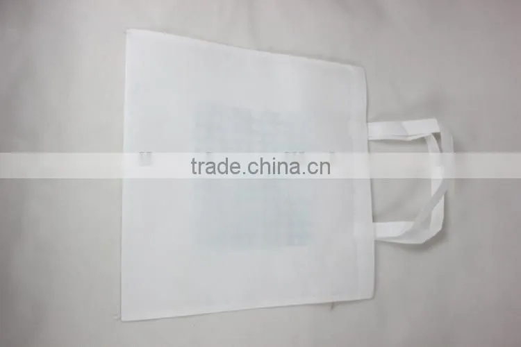 Non-woven blank shopping bag for sublimation printing