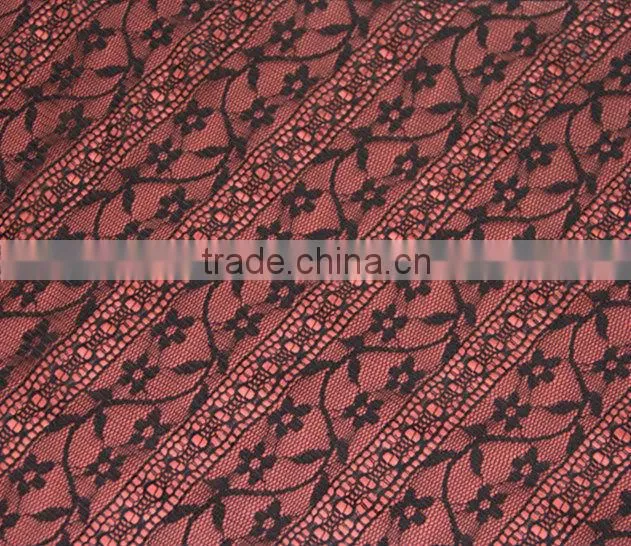 High-elastic nylon lace fabric 2028