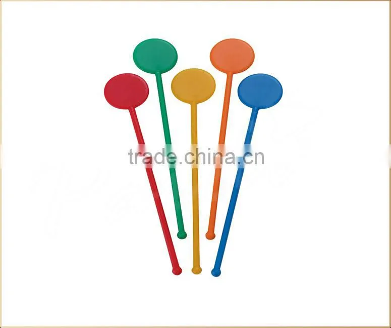 Dink sponser promo plastic stirrers cocktail swizzle sticks