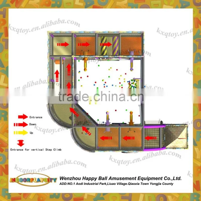 NOVEL DESIGN!!! small commercial indoor playground equipment
