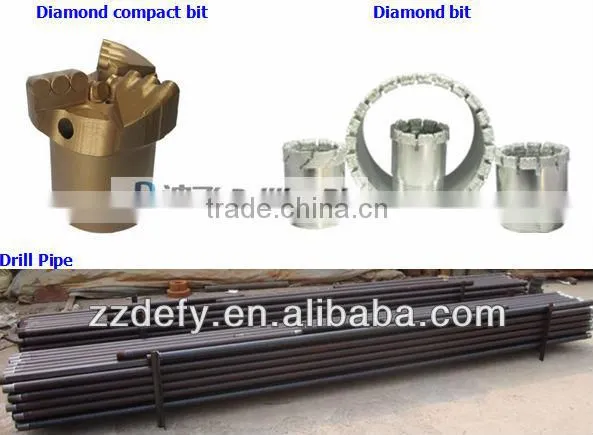 Borehole drilling machine XY-130 portable used water well drilling machine for sale