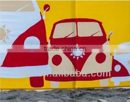 Oxford 7 wooden & steel pole high quality windbreak