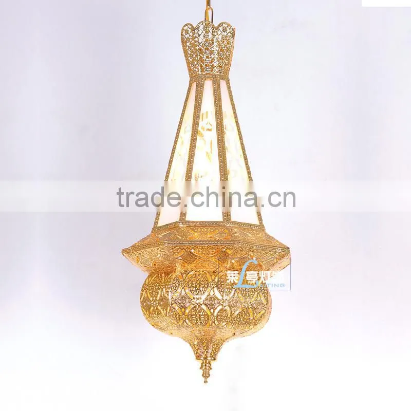 Antique Moroccan Crystal Chandelier for Decoration