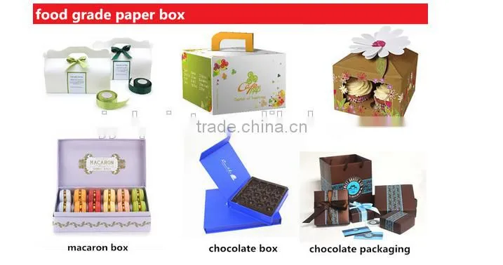 High quality rectangle mixed-color thick paper packing box