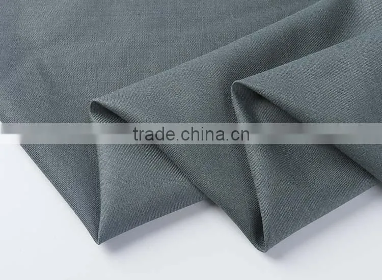 China suppliers Shaoxing Soft shaoxing smartex co ltd textil man poly rayon spandex stripe fabric suiting fabric