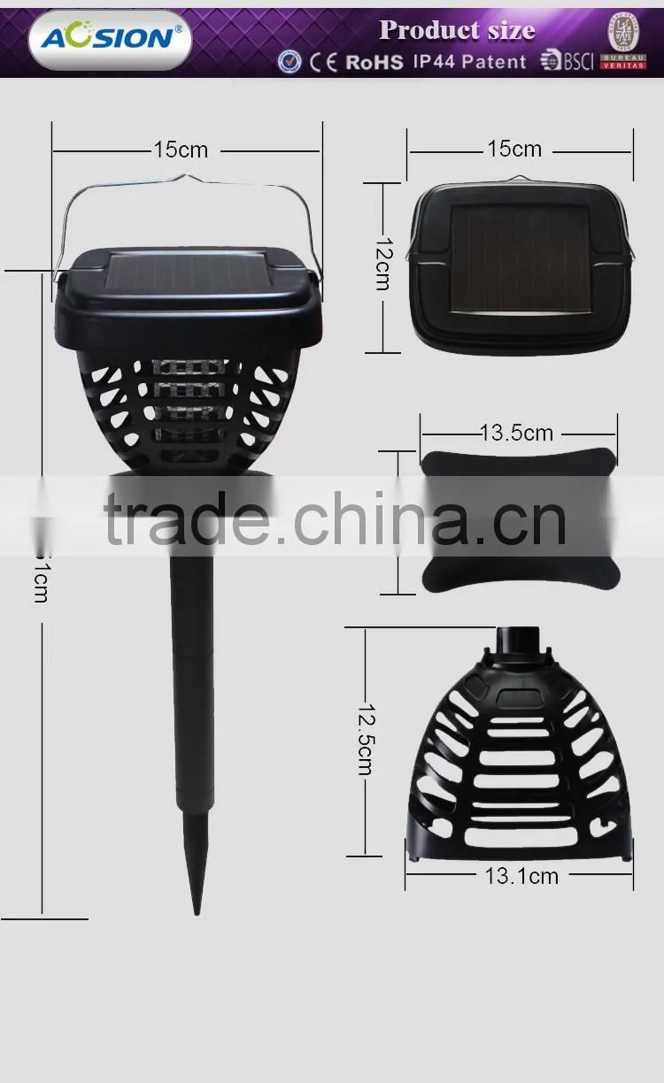 Outdoor Portable Electronic solar mosquito trap lamp AN-C888