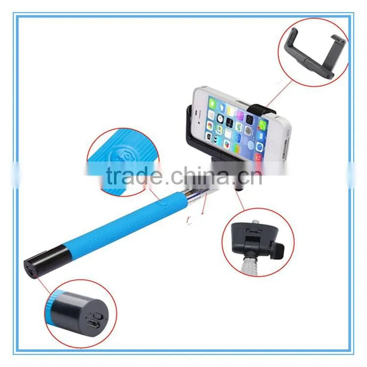 selfie stick z07-1 with remote shutter selfie-stick