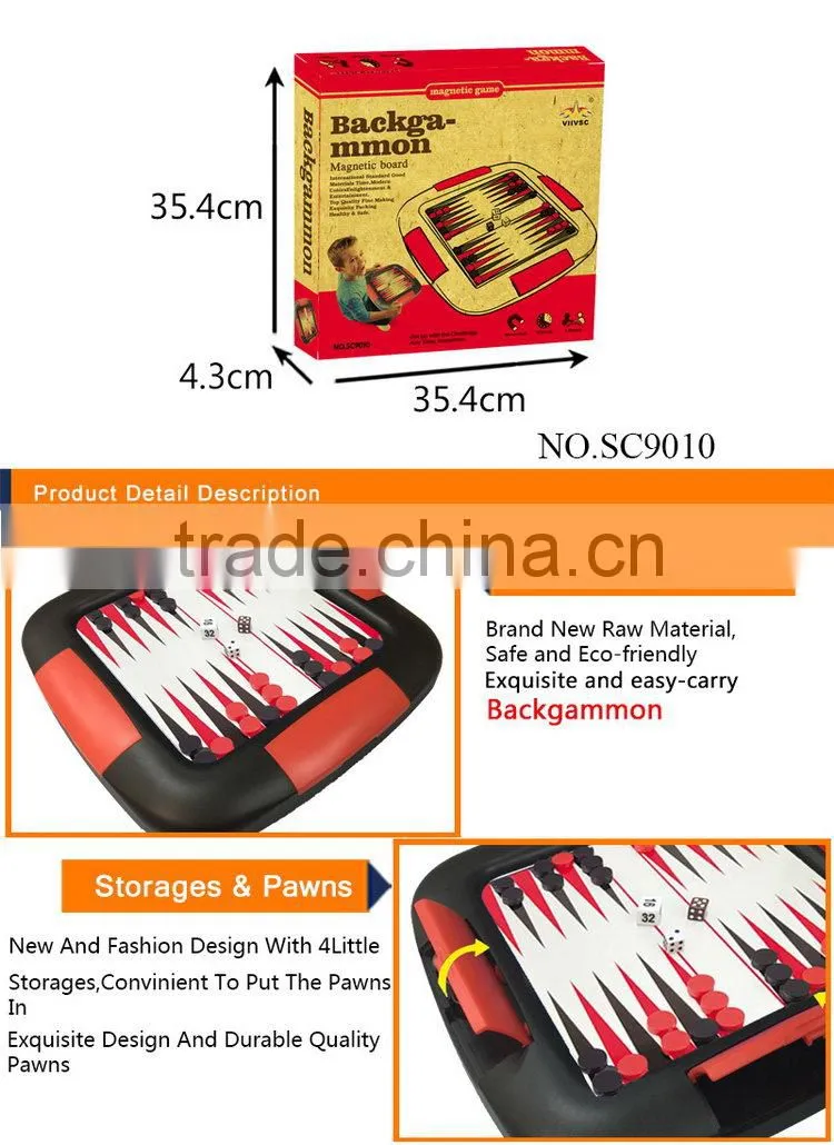 Newest high grade pearl colored backgammon chips