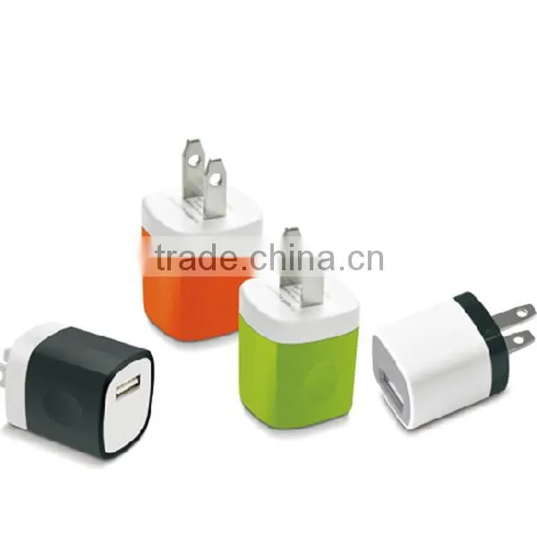 Wall Charger Mini Colorful Charger 5V 1A Wall Charger