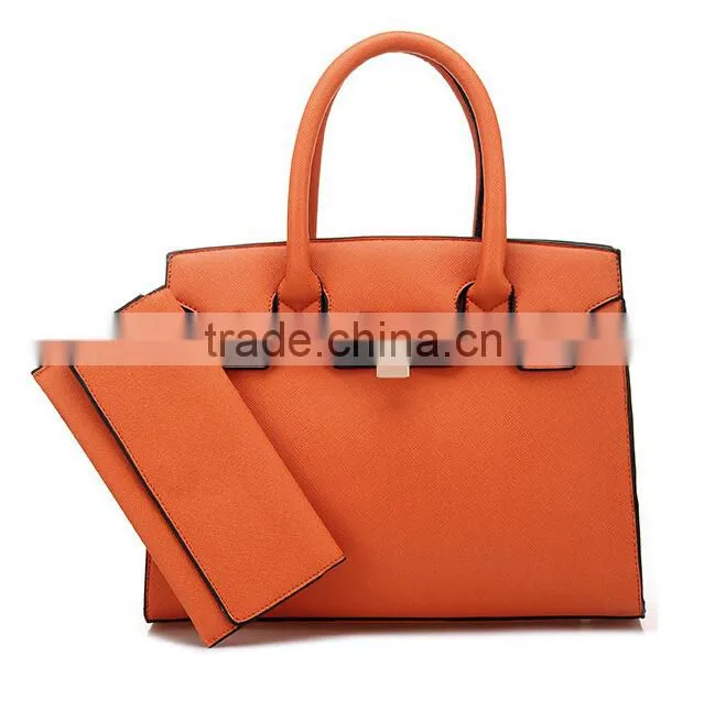 New arrival PU/leather lady tote bag handbag