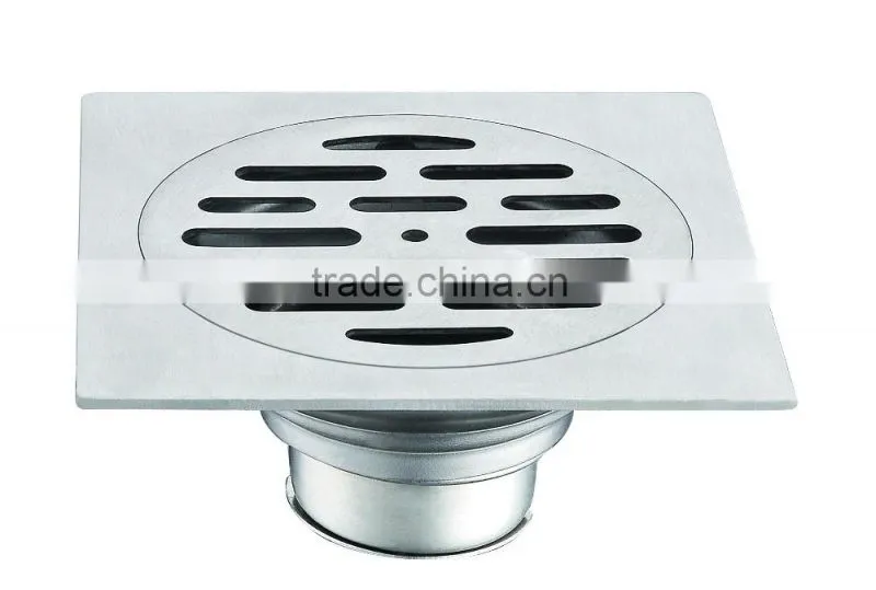 stainless steel floor drainer for bathroom set 76001