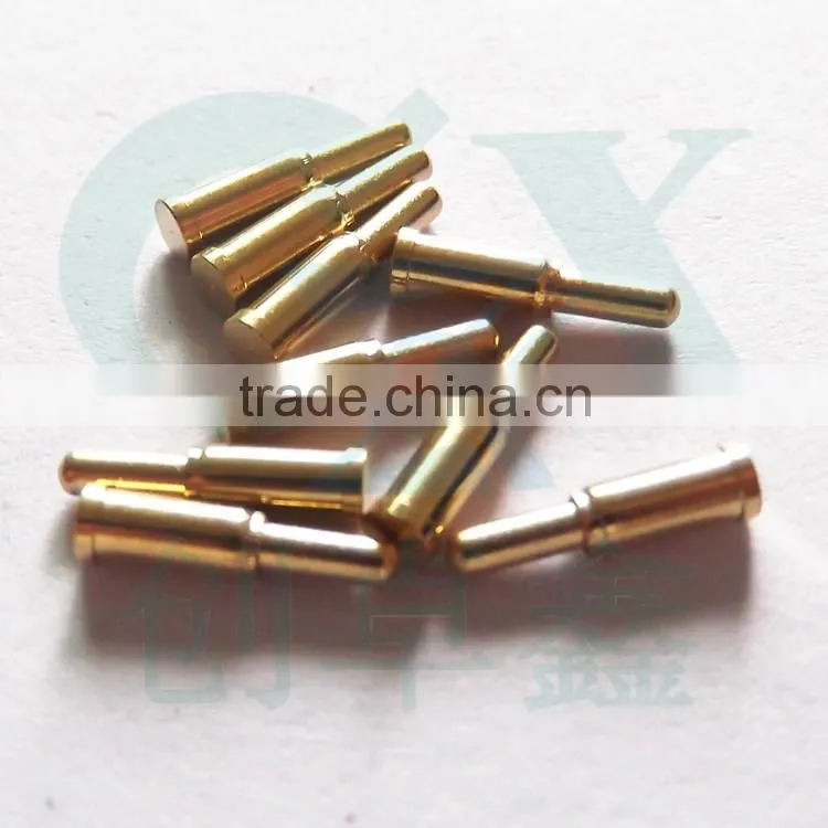 2016 hot sale plunger brass pogo pin connector pcb connector