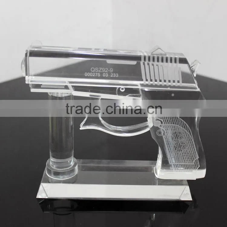 Hot sale crystal gun model wholesale