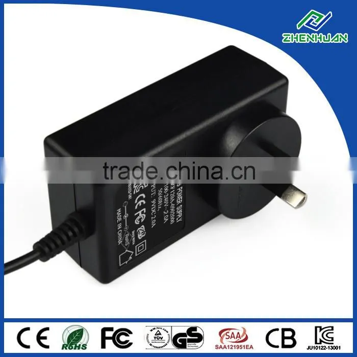 ac adapter 9v 2000ma fly power switching adapter