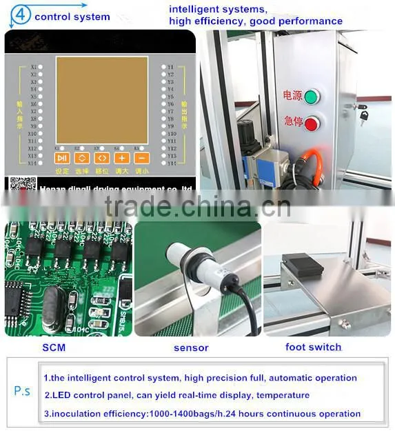 black fungus cultivation inoculating machines makers sale with a good price