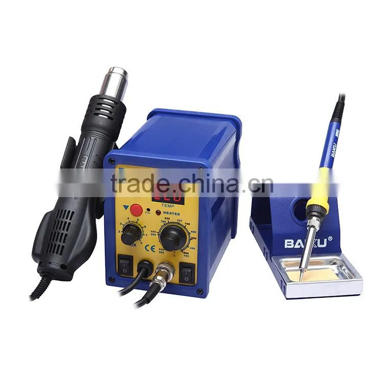 BAKU Trending Hot Products 2016 Intelligent system bga hot air double digital smd rework station BK-878L