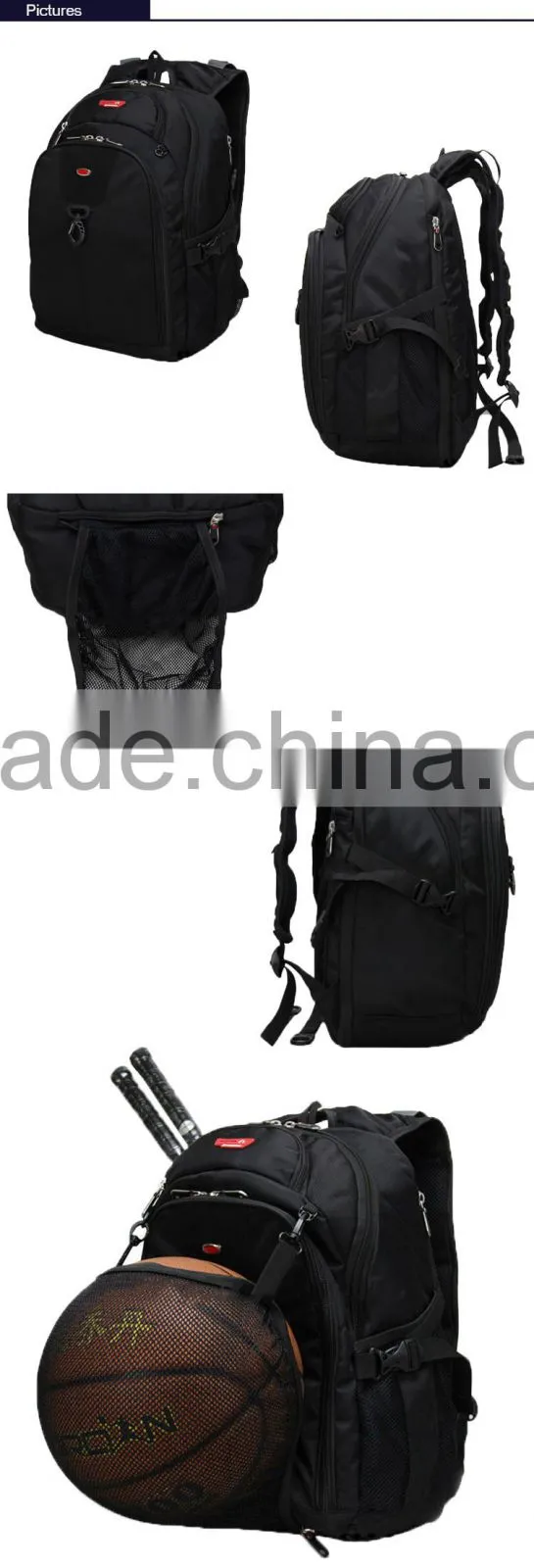 Wholesale Multi-functional Sports Backpack Laptop bag