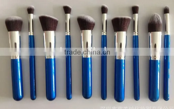 24 PCS Pro Cosmetic Brushes Eyeshadow Powder Makeup Brush Set Kit + Pink Bag