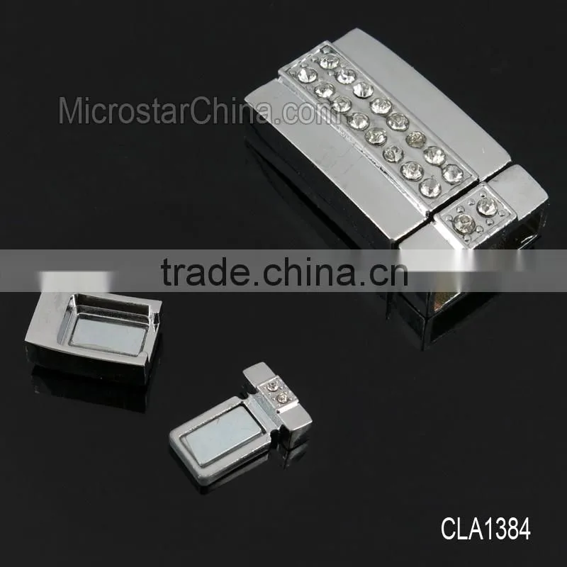 High quality zinc alloy material magnetic jewelry clasps for sale