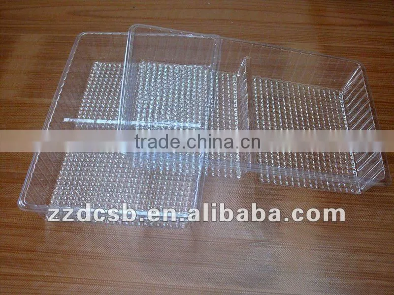pvc plastic food tray packaging tray