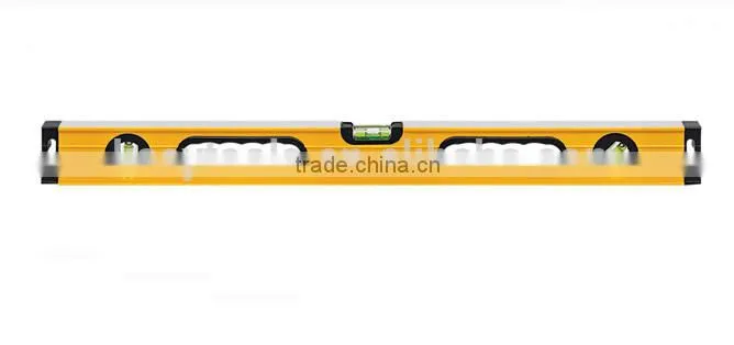 aluminum construction precision ribbed line spirit level