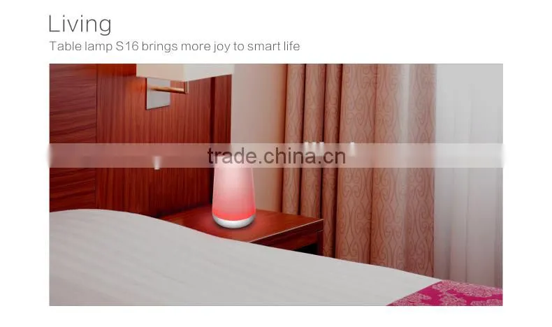 Bluetooth Speaker LED RGB Lamp Smart APP Touch Buttons