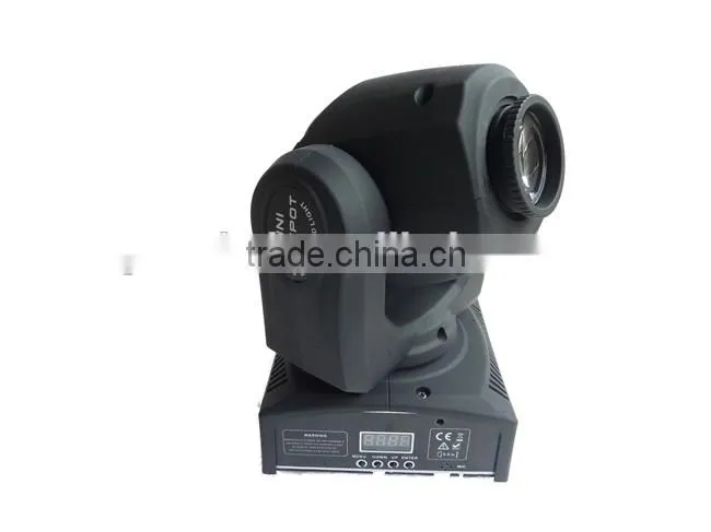 10W LED Mini Spot Moving Head Club DJ Stage Lighting