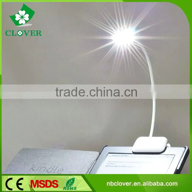 Every led 13000-15000MCD plastic 3 led bedside wireless reading lamp