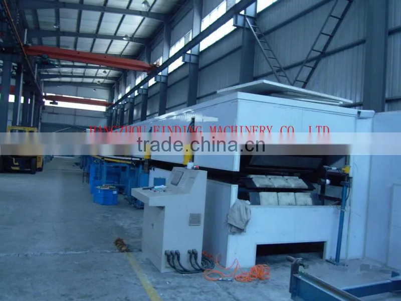 PLC control cold rolling rebar machine with electric tile cutter
