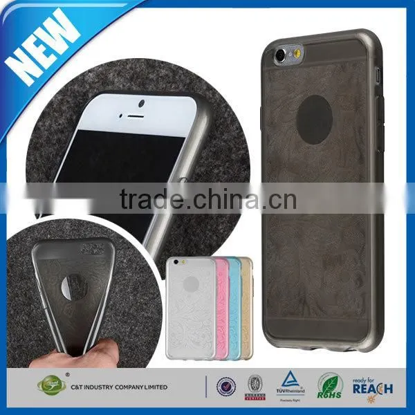 C&T 2015 Hot Sale Newest tpu cell phone case accessory for iphone 6 plus