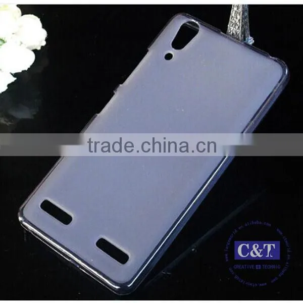 C&T Clear Soft TPU back cover Case for lenovo k3 note