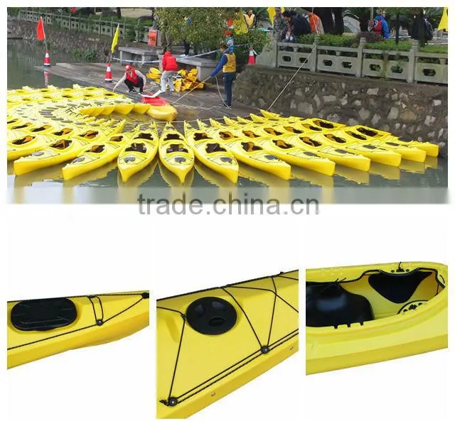 two person sit in sea kayak ocean kayak