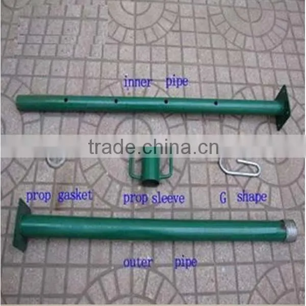 galvanized scaffolding prop
