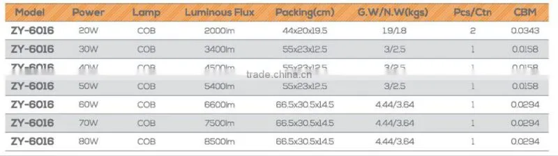 ZY-6016-20W LED outdoor aluminum street light 5year warranty