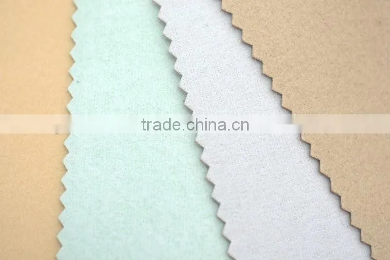 Fire Proof 0.6-1.2 Thickness Semi-PU Leather Synthetic Leather Environmental for Sofa Bag