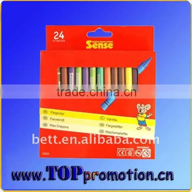 Colorful Non-toxic Crayon Set With Eraser And Pencil Sharpener