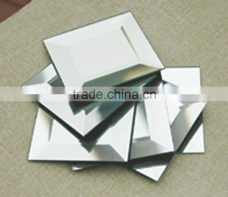 30MM Beveled mirror squares