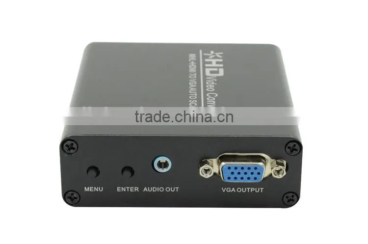 LM-HV01 Video Converter HDMI to VGA With 3.5mm Audio Converter Box