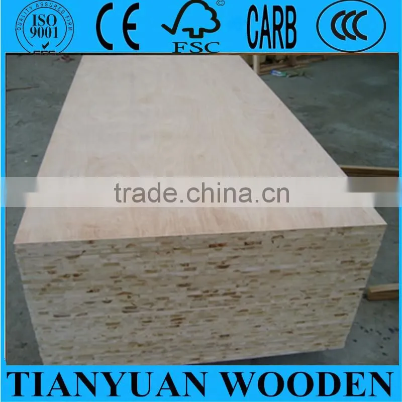 Pine core/Paulownia core/Malacca core 12mm blockboard