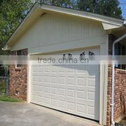 Security sectional garage door